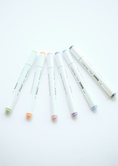 BAZIC Dual Tip Alcohol Based Markers