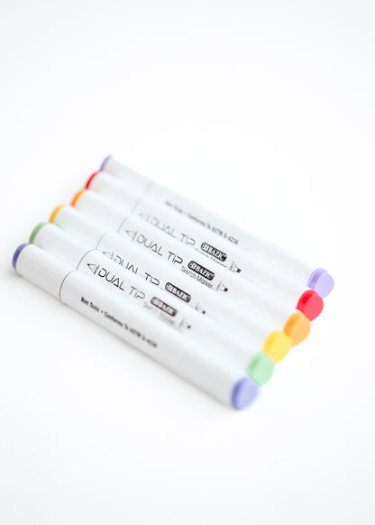 BAZIC Dual Tip Alcohol Based Markers