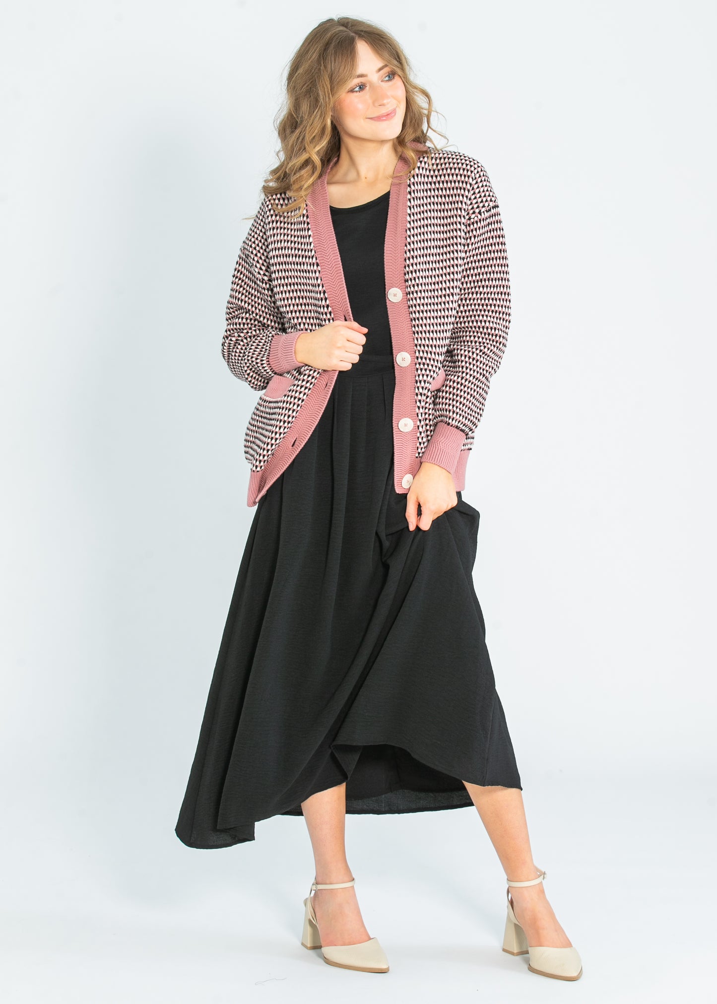 Cassia Dolman Sleeve Midi Dress