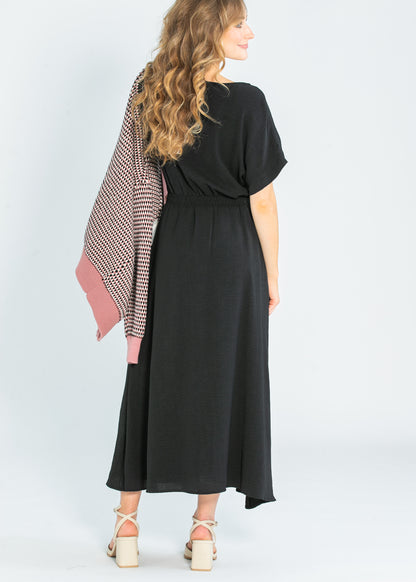 Cassia Dolman Sleeve Midi Dress