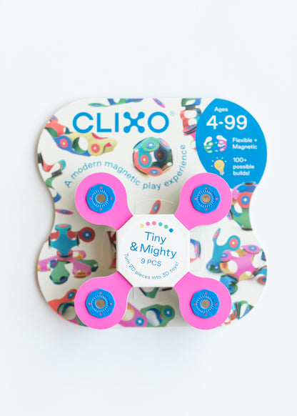 Clixo Tiny & Mighty Pack Magnetic Toys