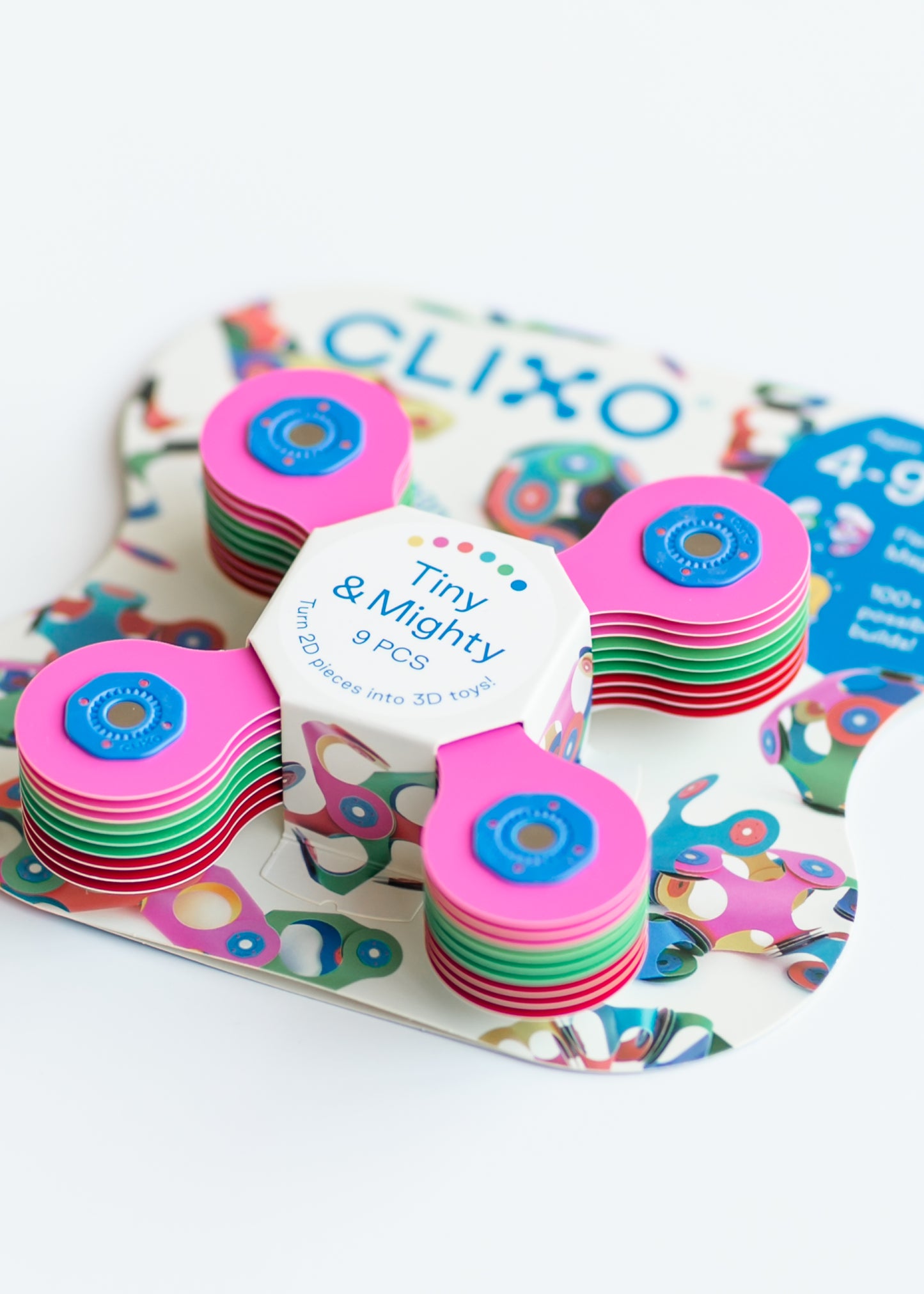 Clixo Tiny & Mighty Pack Magnetic Toys