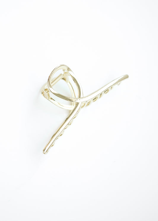 Gold Hair Claw Clip