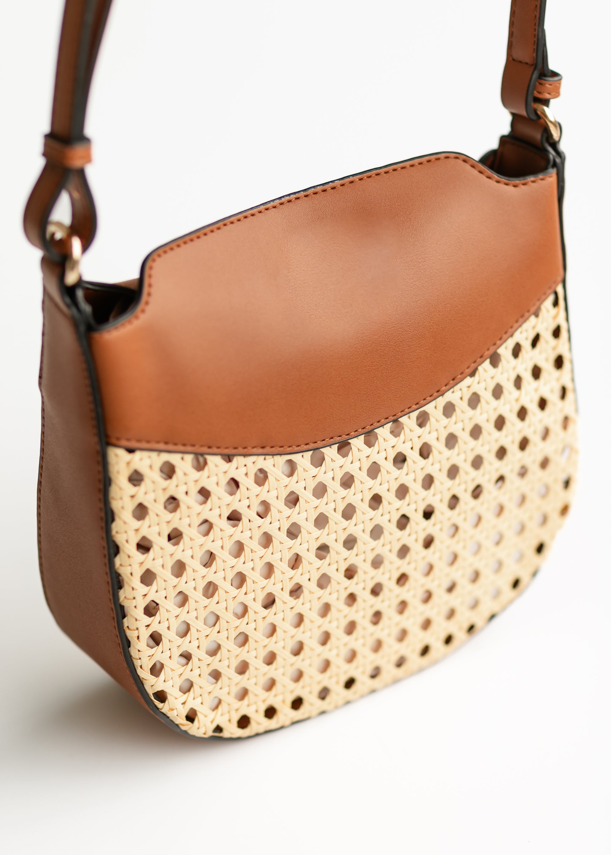 Rattan Vegan Leather Adjustable Bag Accessories