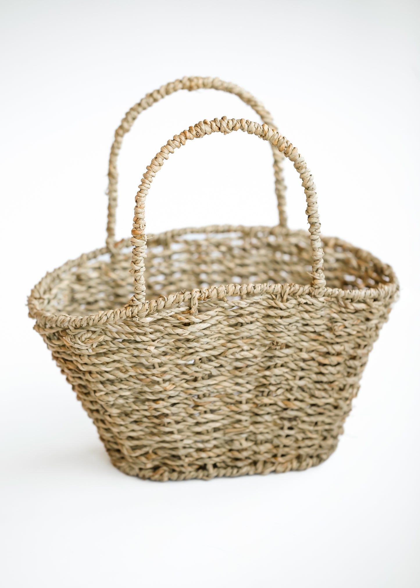 Seagrass Woven Mini Easter Basket