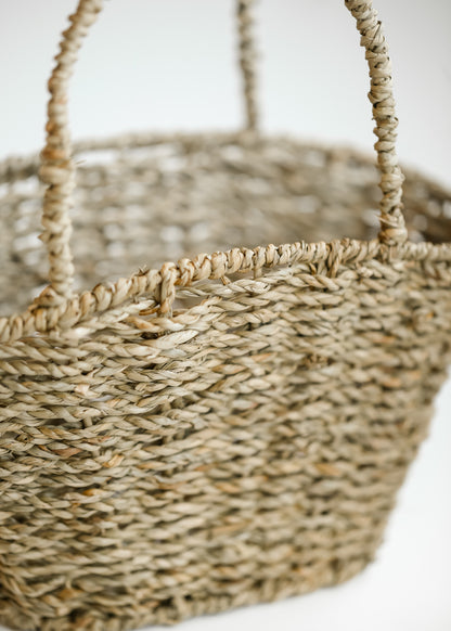 Seagrass Woven Mini Easter Basket