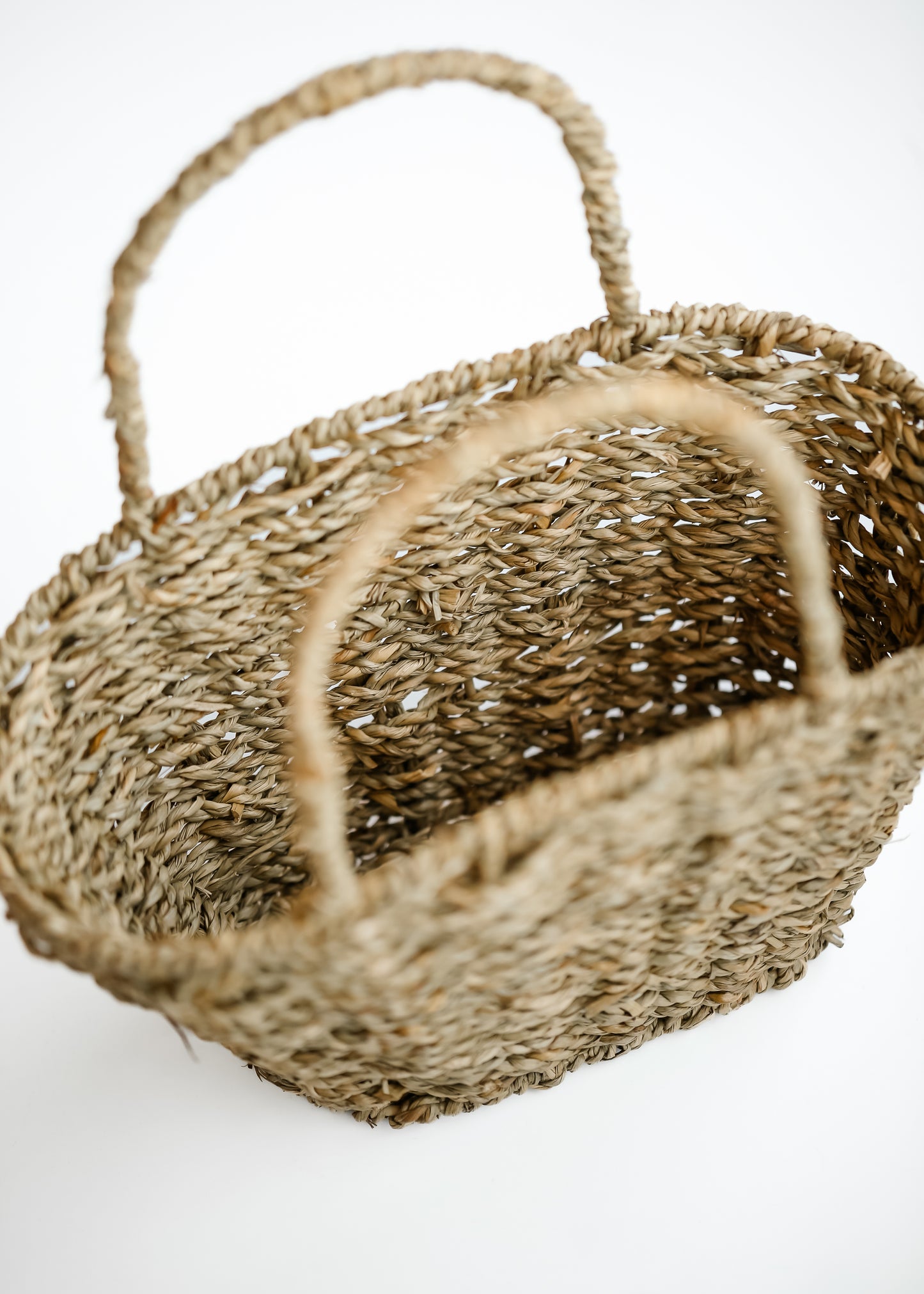 Seagrass Woven Mini Easter Basket