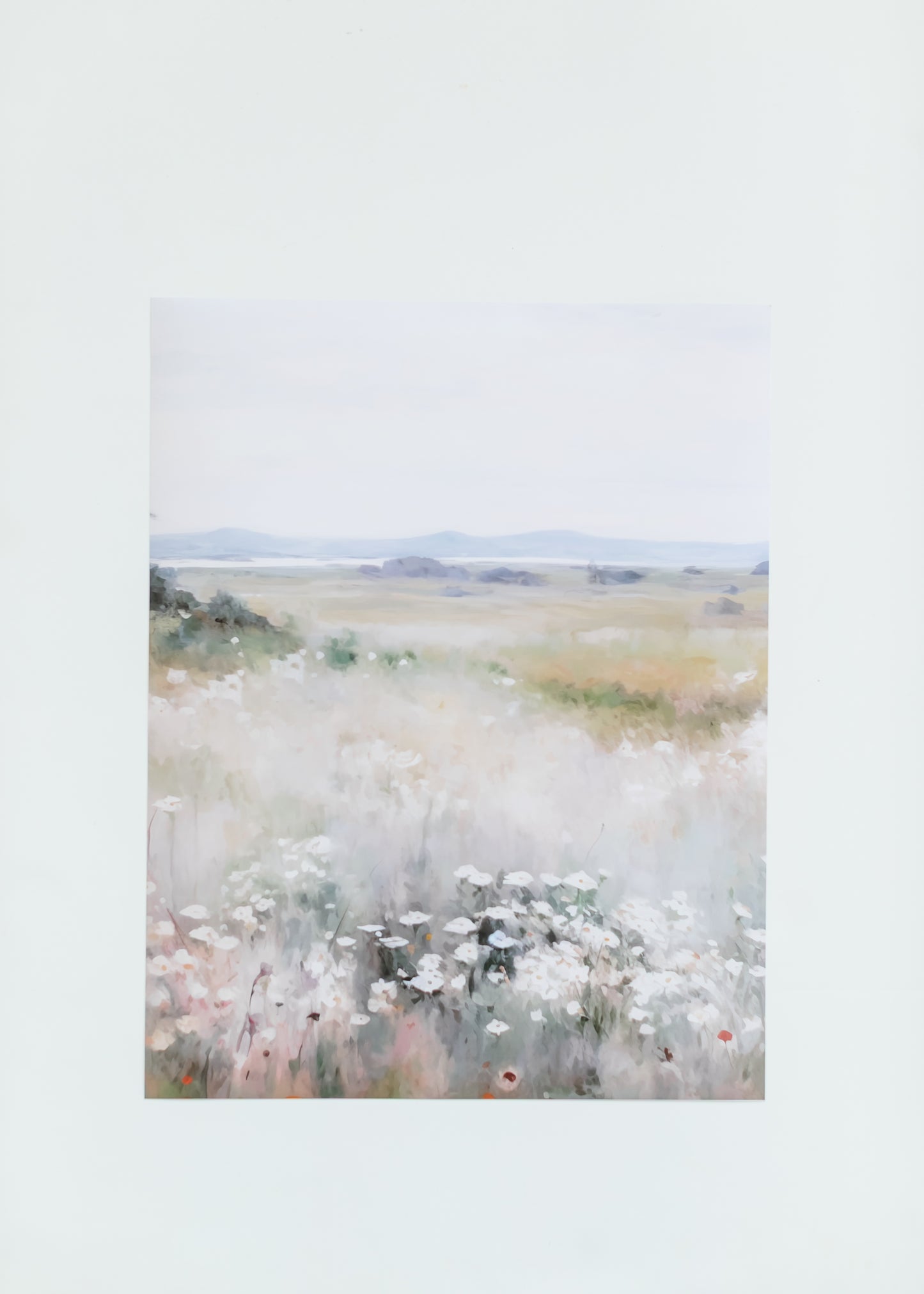 Spring Landscape Art Print 8X10