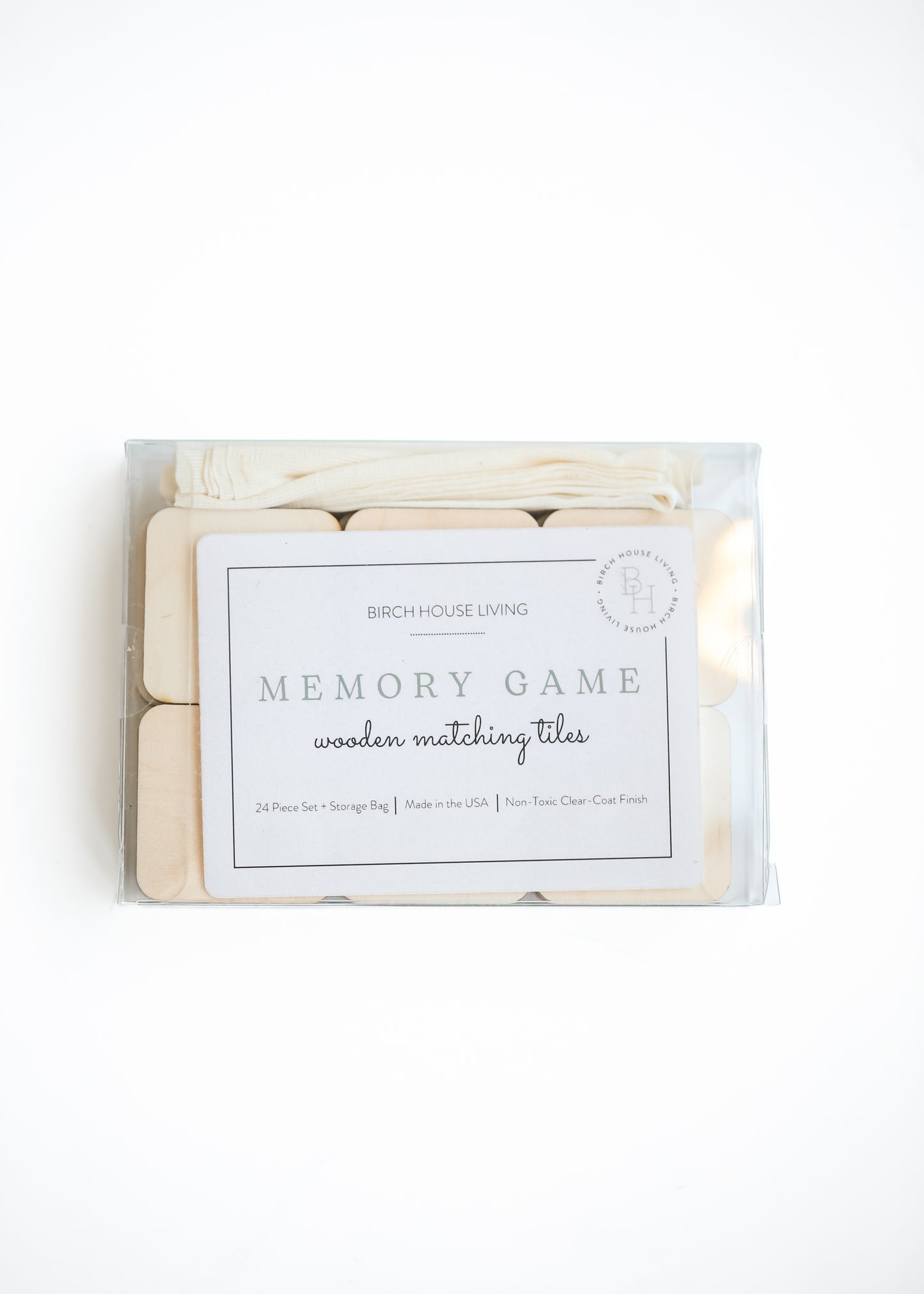 Wooden Farm Memory Matching Game