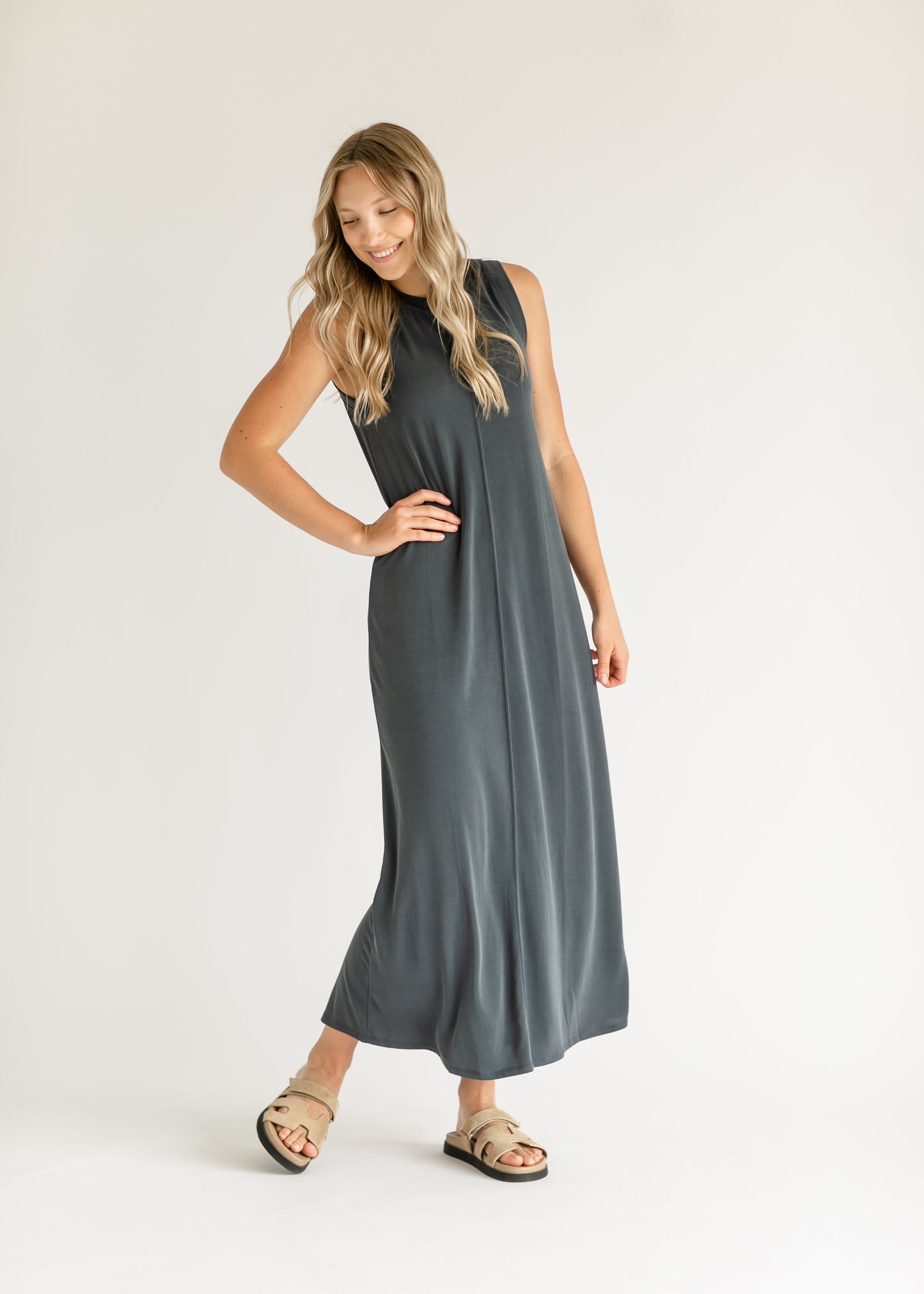 Adeline Sleeveless Maxi Dress IC Dresses