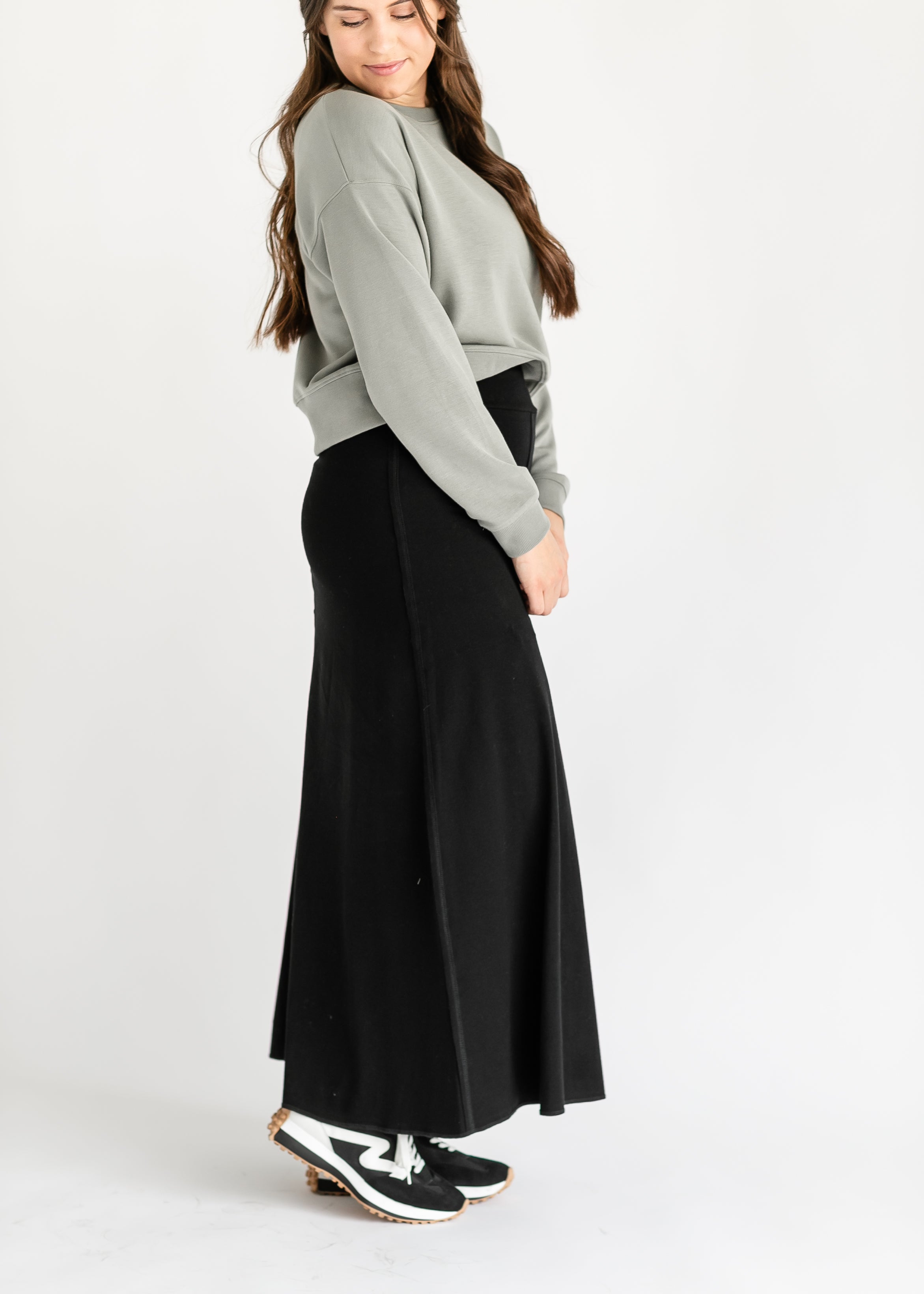 Allison Knit Maxi Skirt – Inherit Co.
