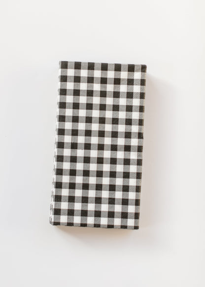 Black Buffalo Check Napkins 16 Ct FF Home + Lifestyle