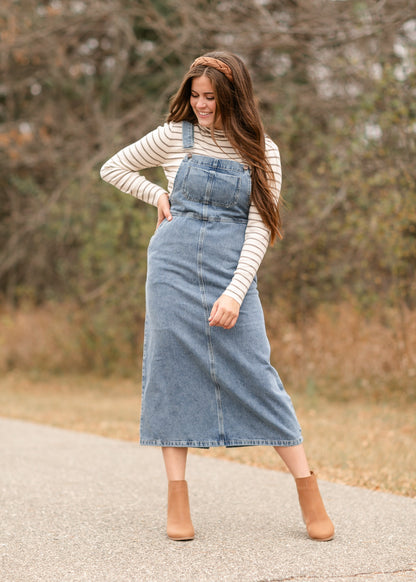 Blakely Denim Overall Dress IC Dresses