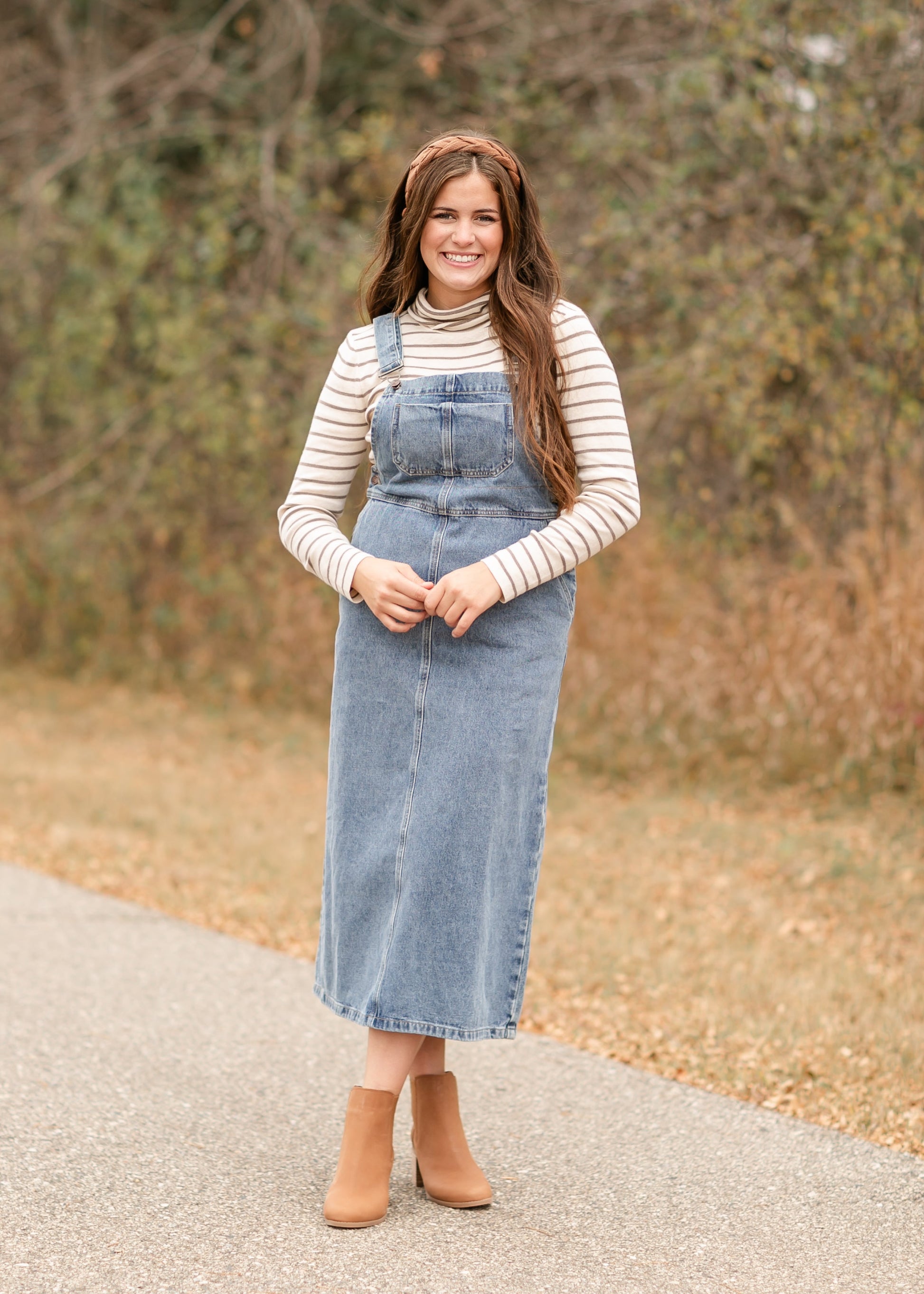 Blakely Denim Overall Dress IC Dresses