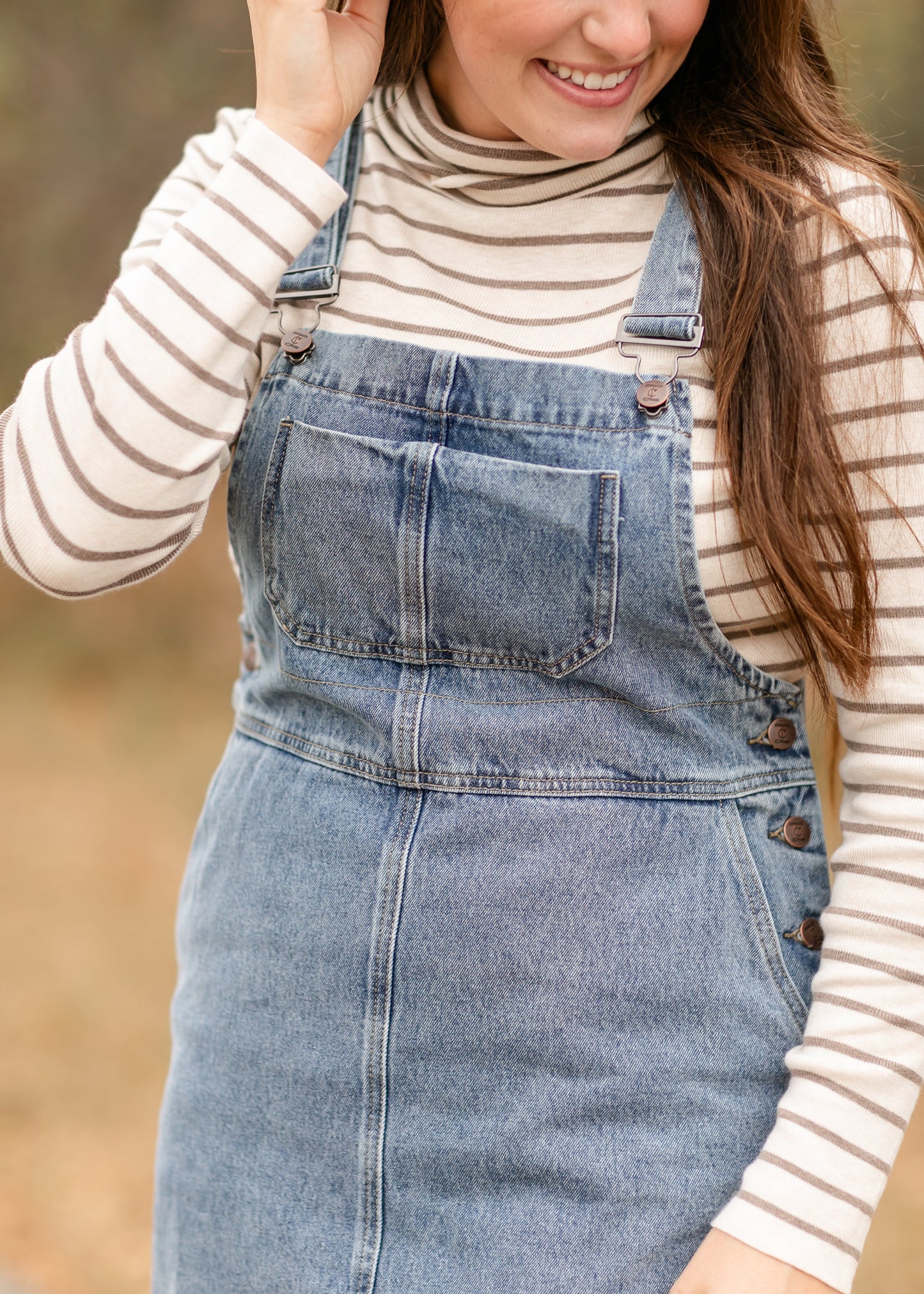 Blakely Denim Overall Dress IC Dresses