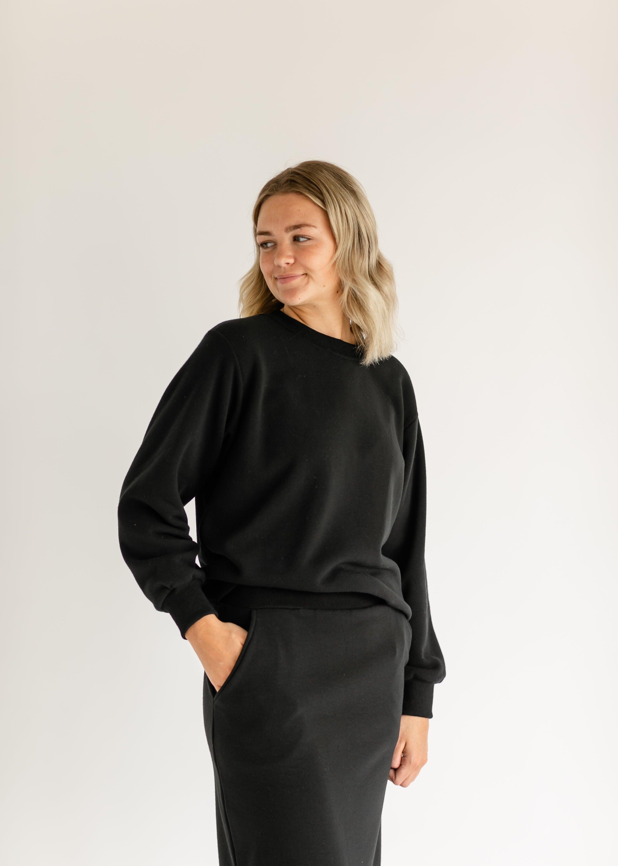 Essential Sweatshirt Skirt Set FINAL SALE Inherit Co