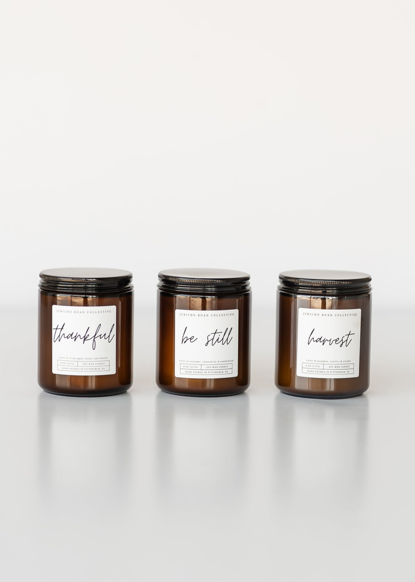 Fall Scented Soy Wax Candle Accessories