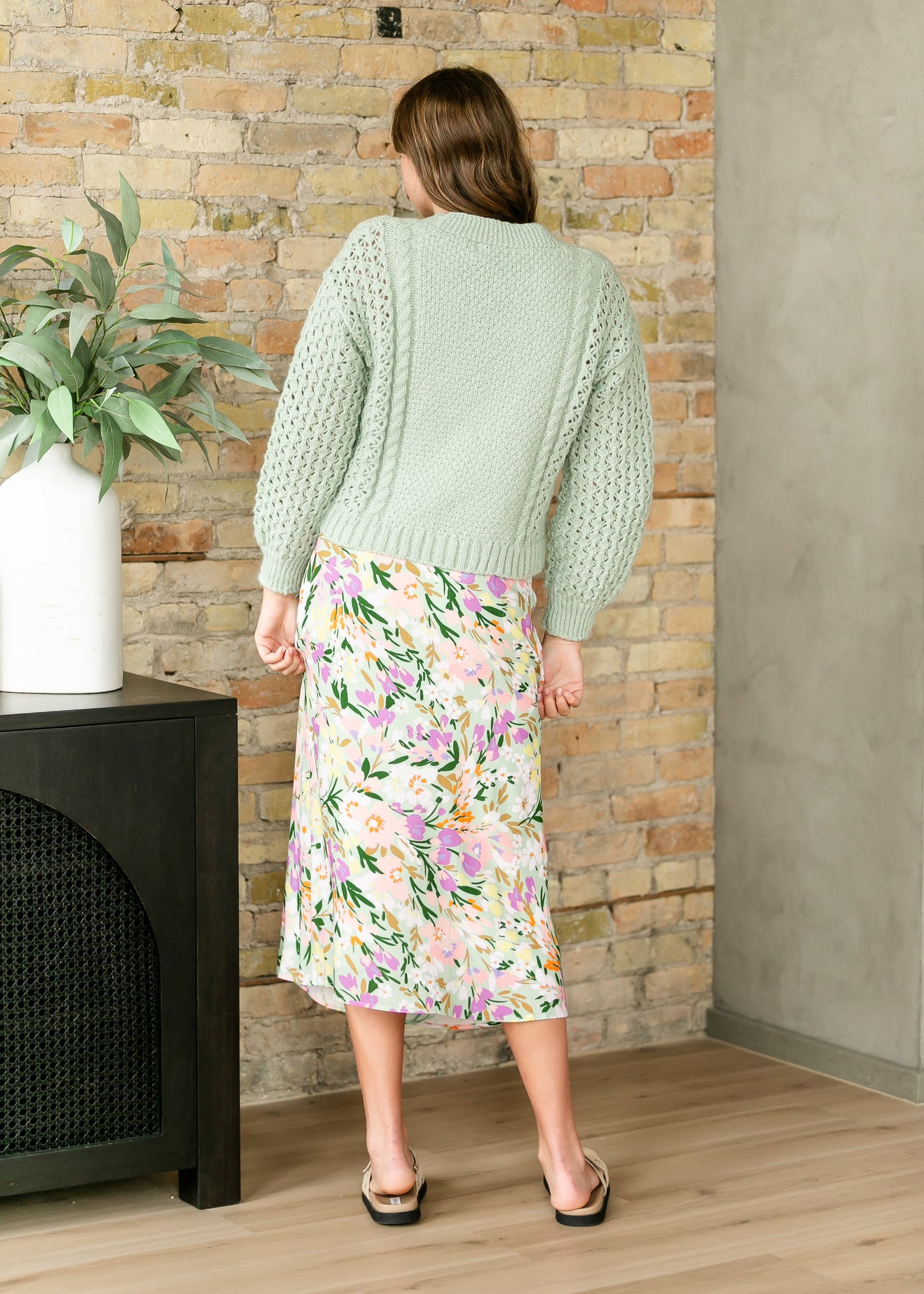 Floral A-line Maxi Skirt - FINAL SALE FF Skirts