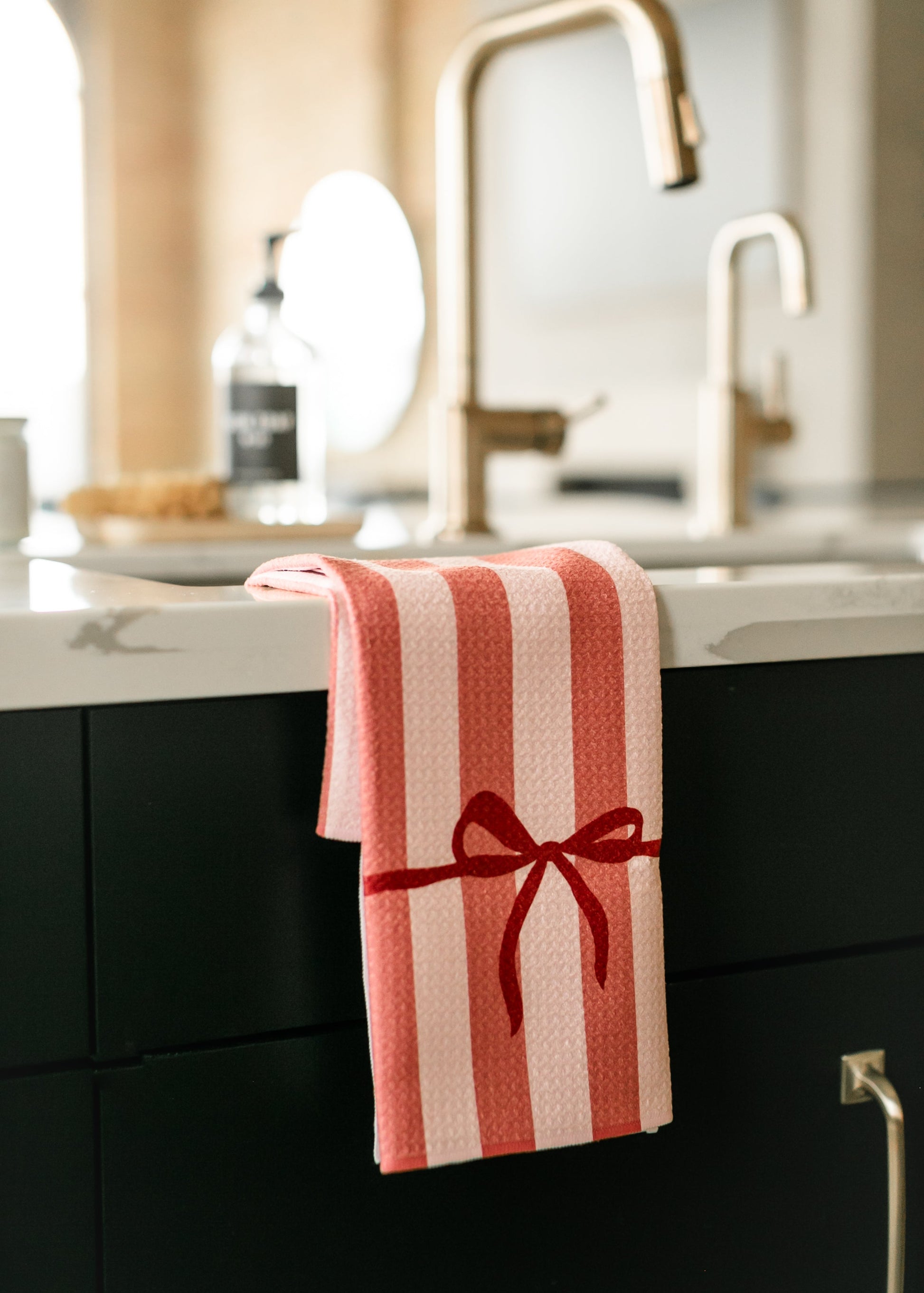 Geometry Put A Bow On It Kitchen Tea Towel Gifts