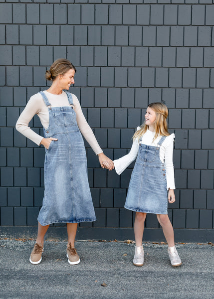 Old Navy Corduroy Pinafore Overall Dress for Girls | Hamilton Place