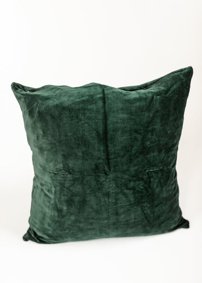 Green Velvet Throw Pillow Case FF Home + Lifestyle