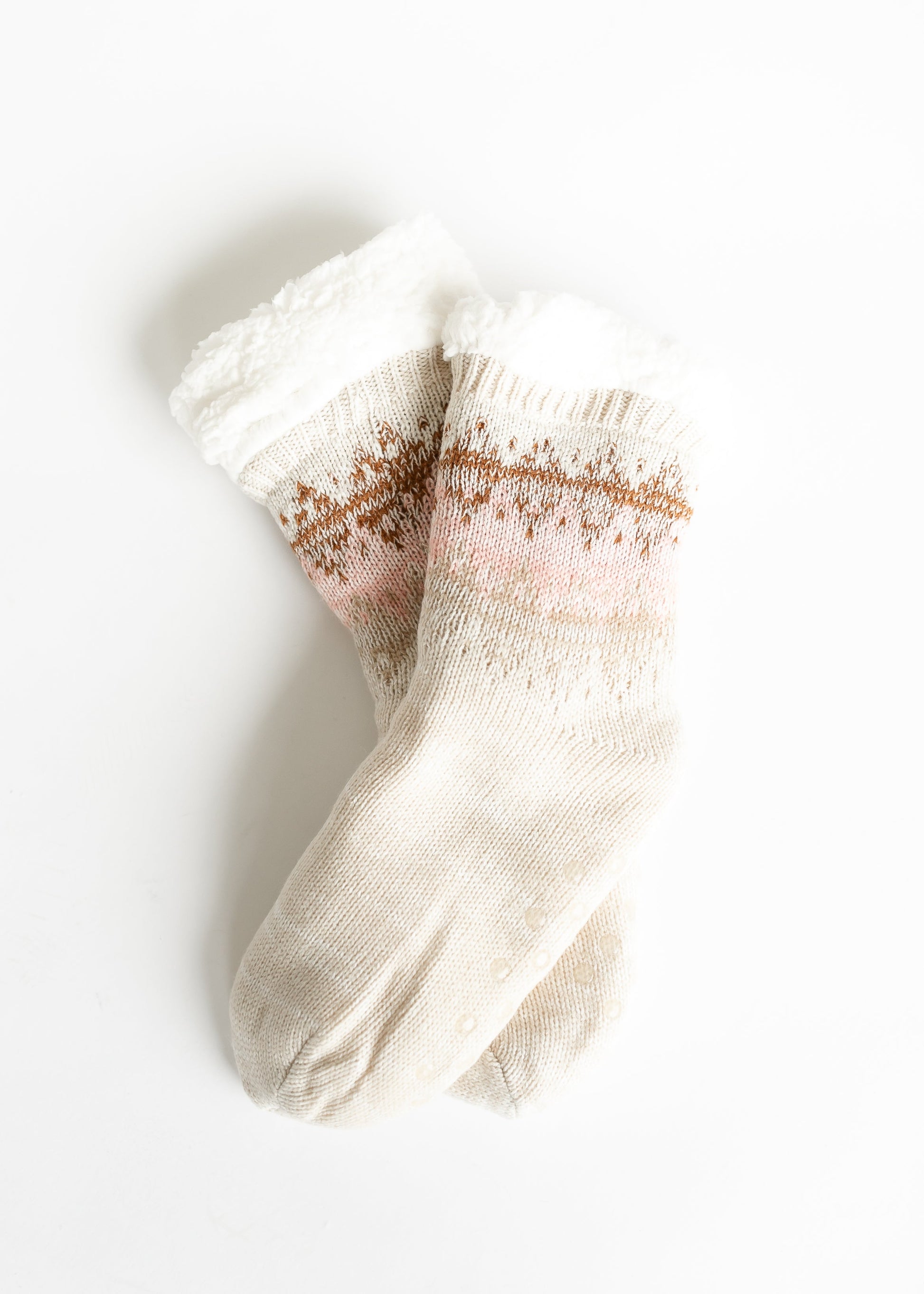 Grippy Fuzzy Slipper Socks - FINAL SALE – Inherit Co.