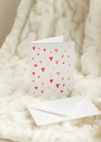 Heart Valentines Notecard Set Gifts