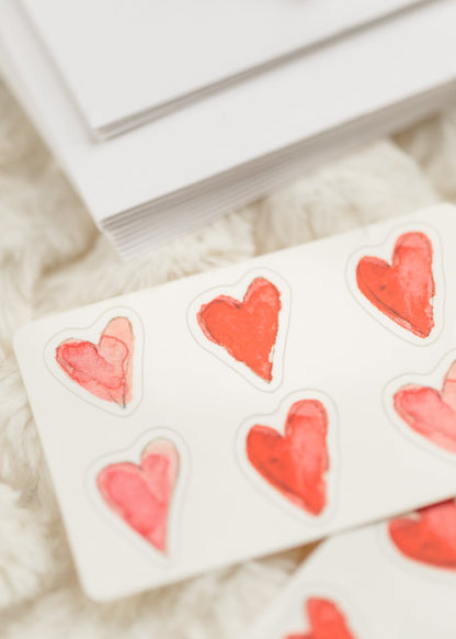 Hearts Mini Valentines Notecard Set Gifts