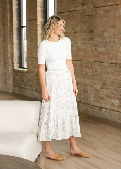 Helena Cotton Gauze Maxi Skirt IC Skirts