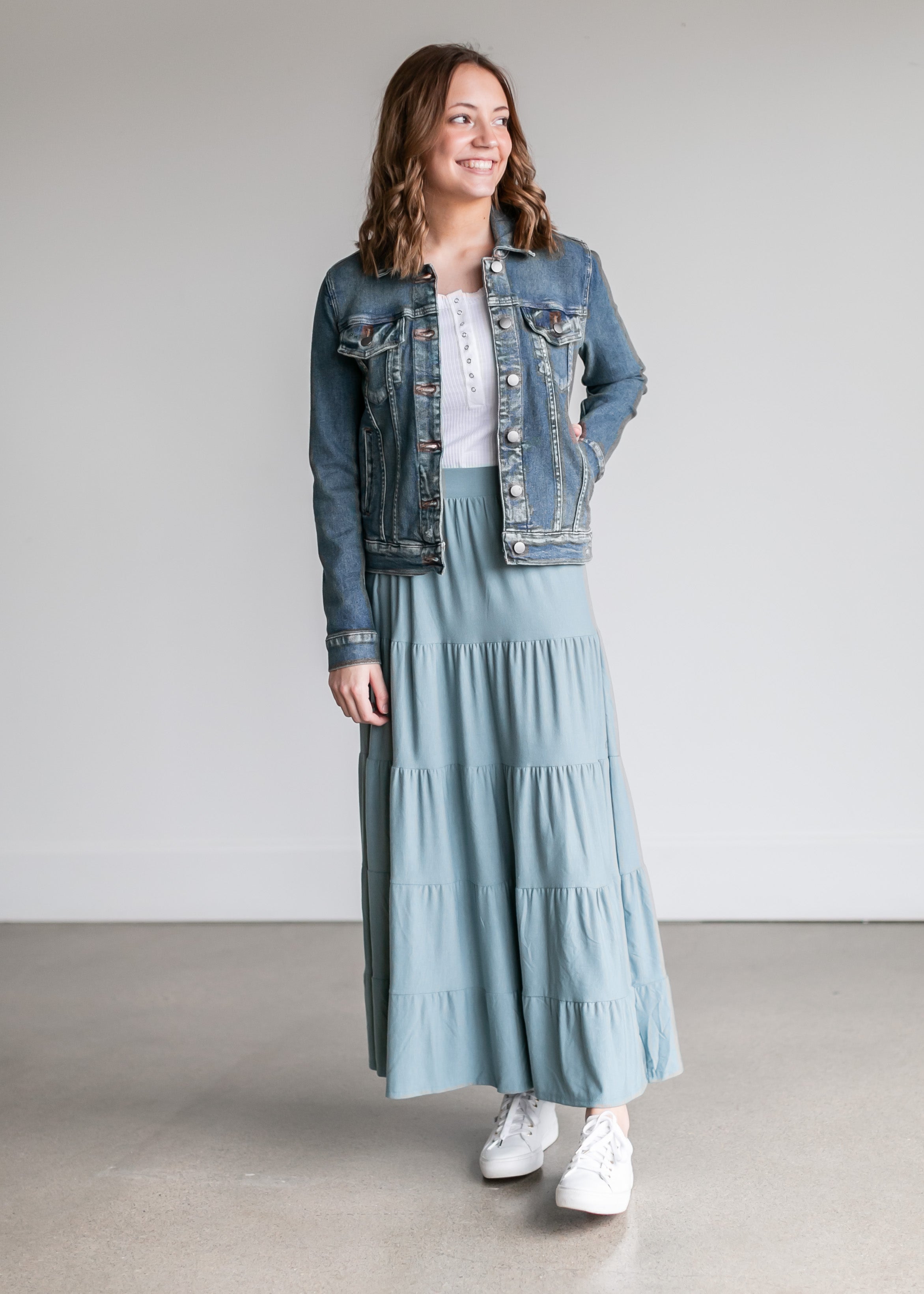 Jacqueline Vintage Wash Jean Jacket - FINAL SALE – Inherit Co.