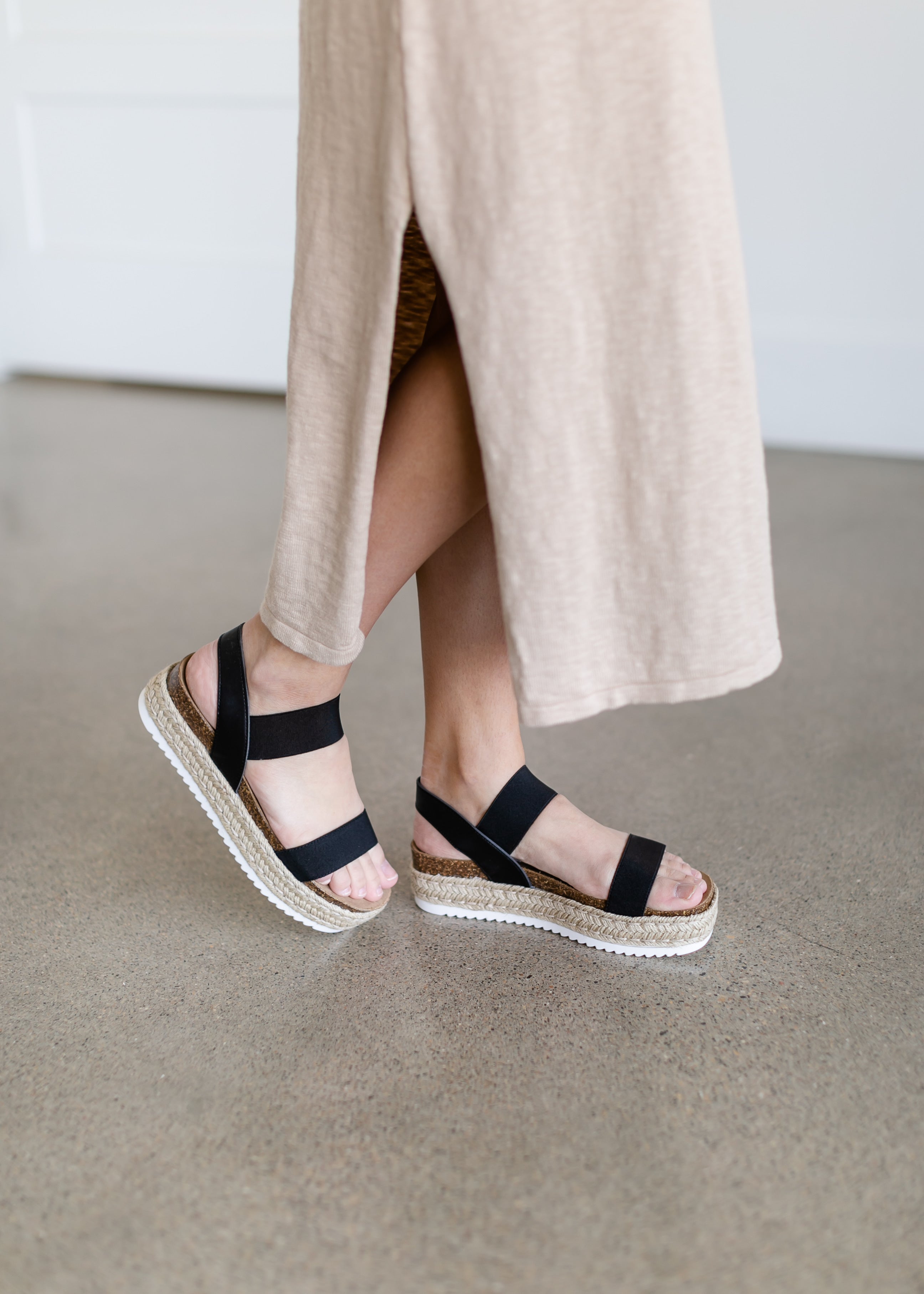 Cybell espadrille store platform sandal