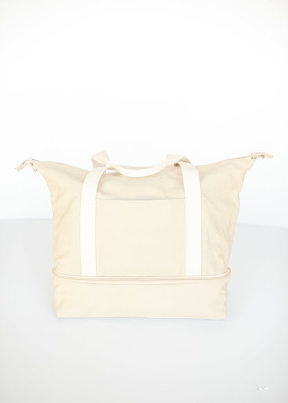 Khaki Weekender Tote Bag Accessory