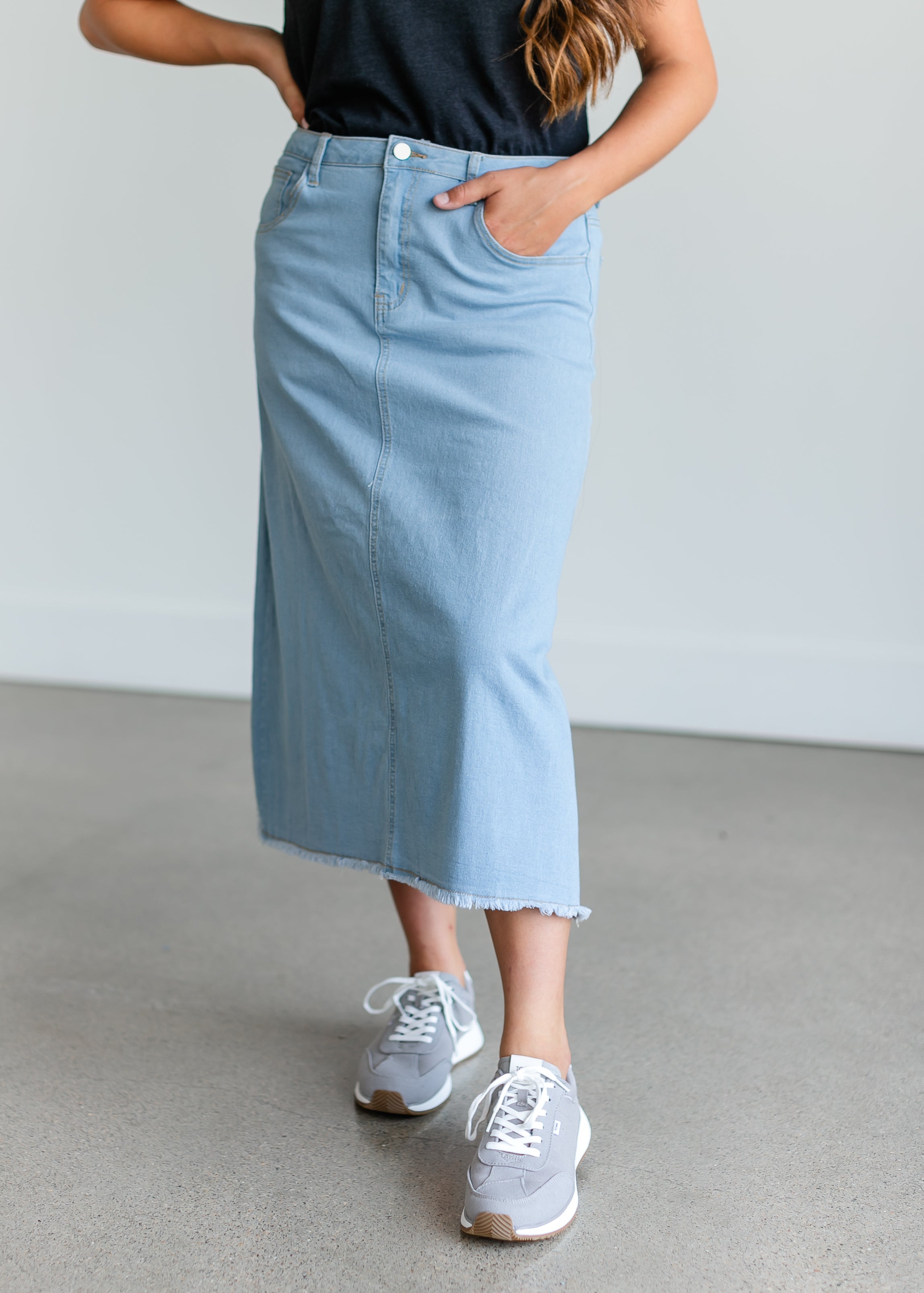 Teal a hotsell line midi skirt