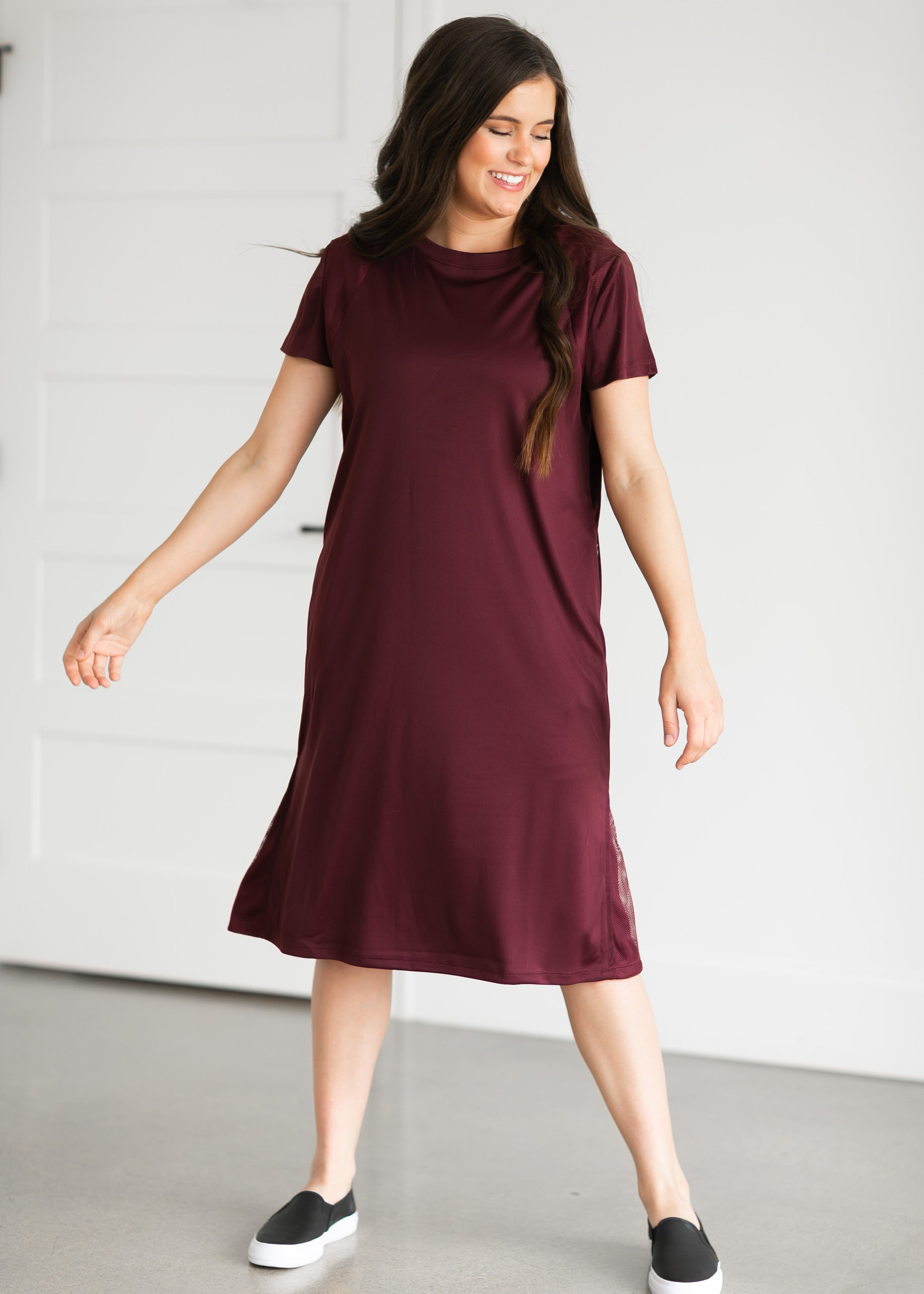 Athletic t hotsell shirt dress