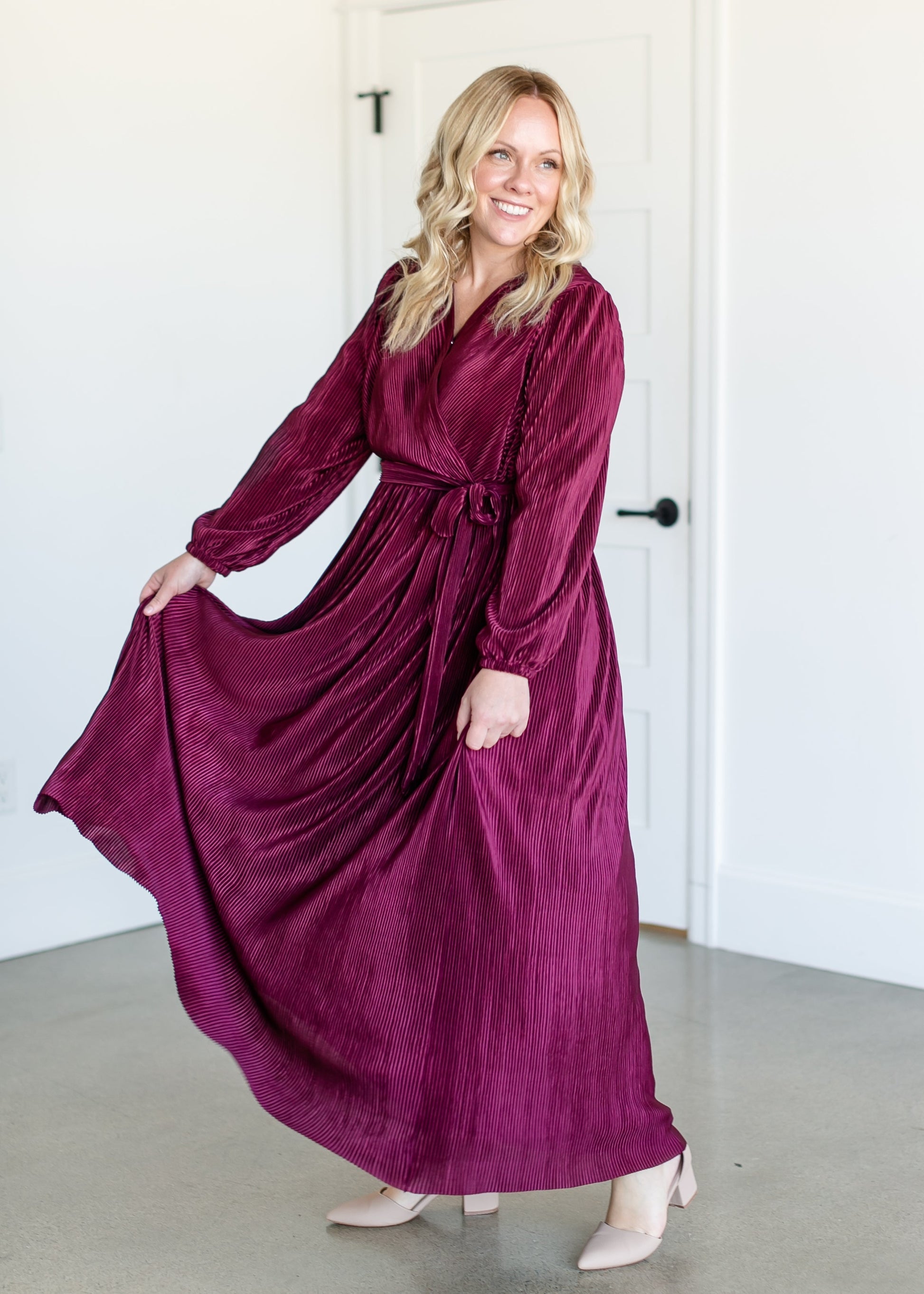 Marilyn Faux Dress Wrap Maxi - SALE Inherit – FINAL