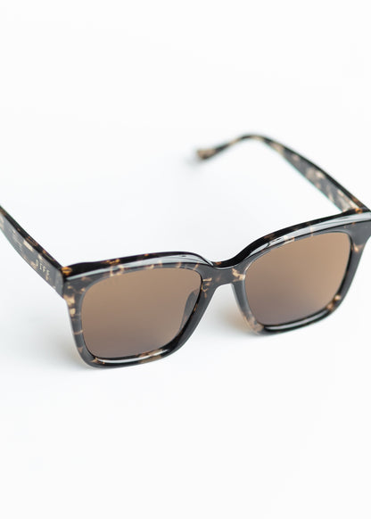 Meredith Espresso Tortoise Polarized Sunglasses Accessories