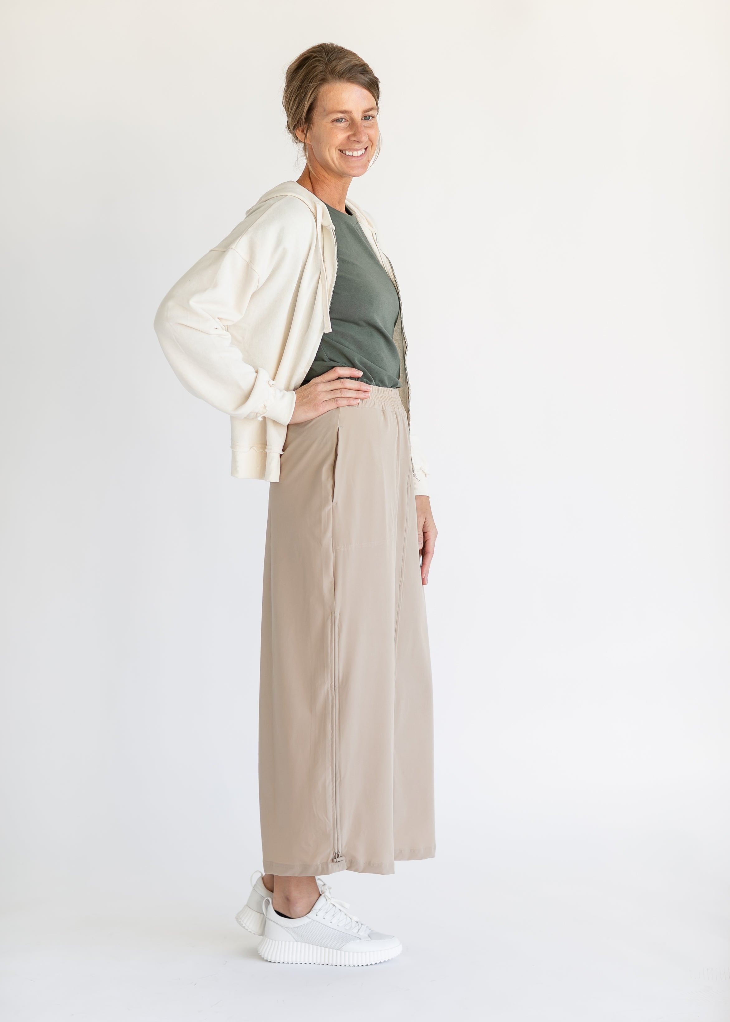 販促品 dich henderson jogging maxi skirt beige