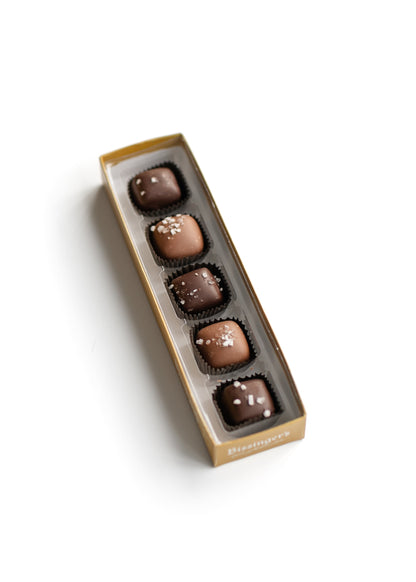 Milk & Dark Chocolate Sea Salt Caramels Flight Gifts