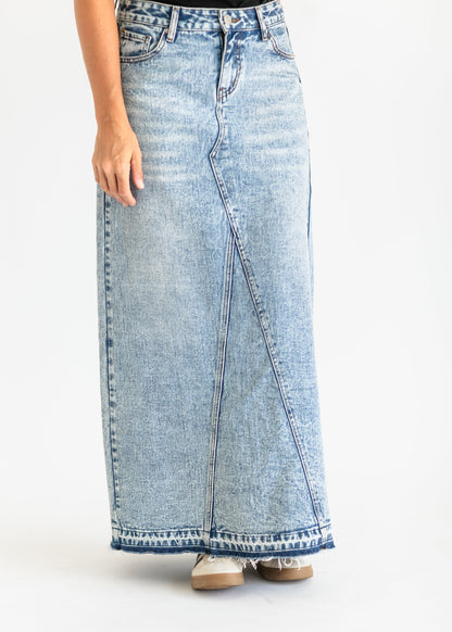 Mina Denim Maxi Skirt IC Skirts