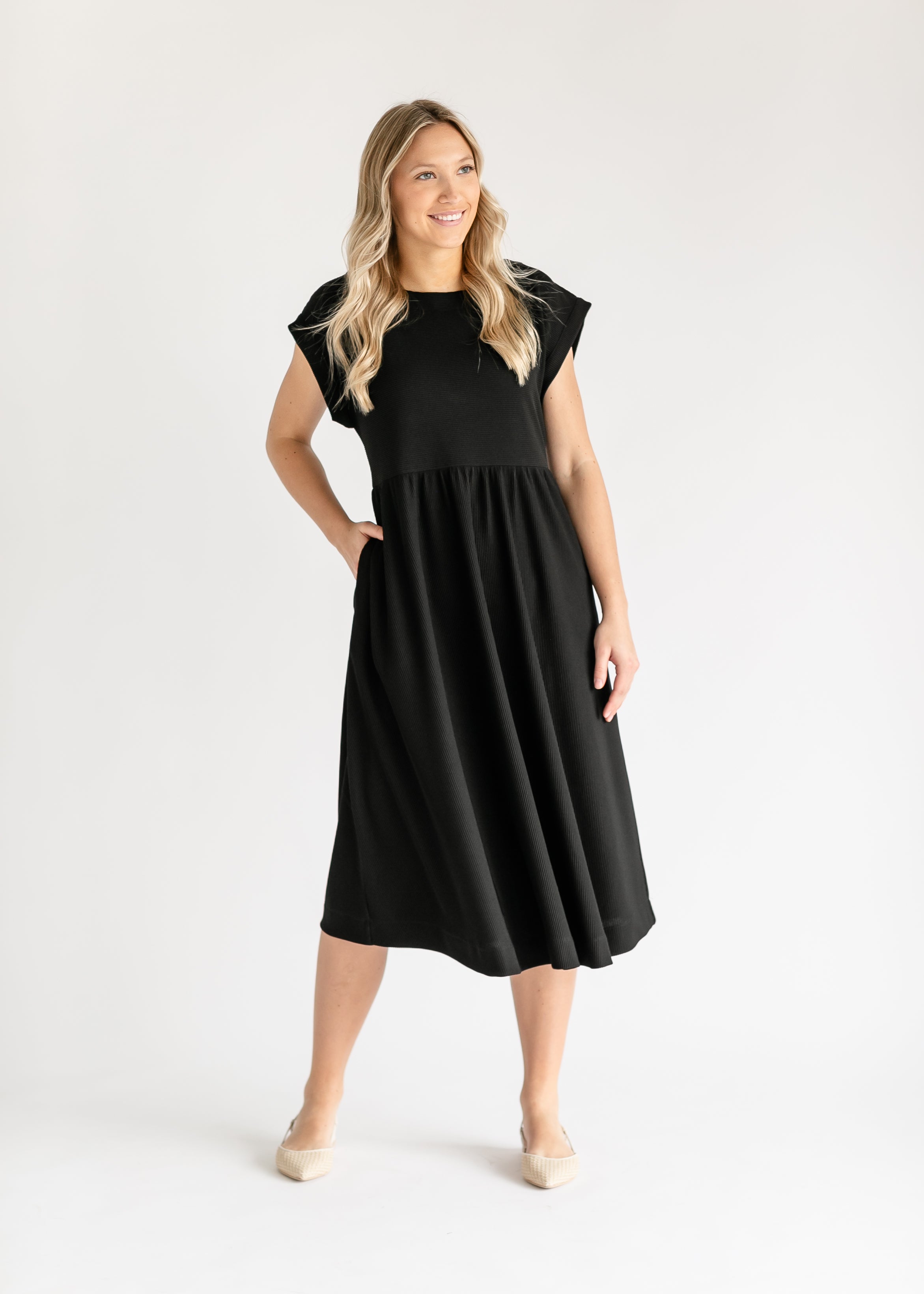 Olivia full midi shops dress