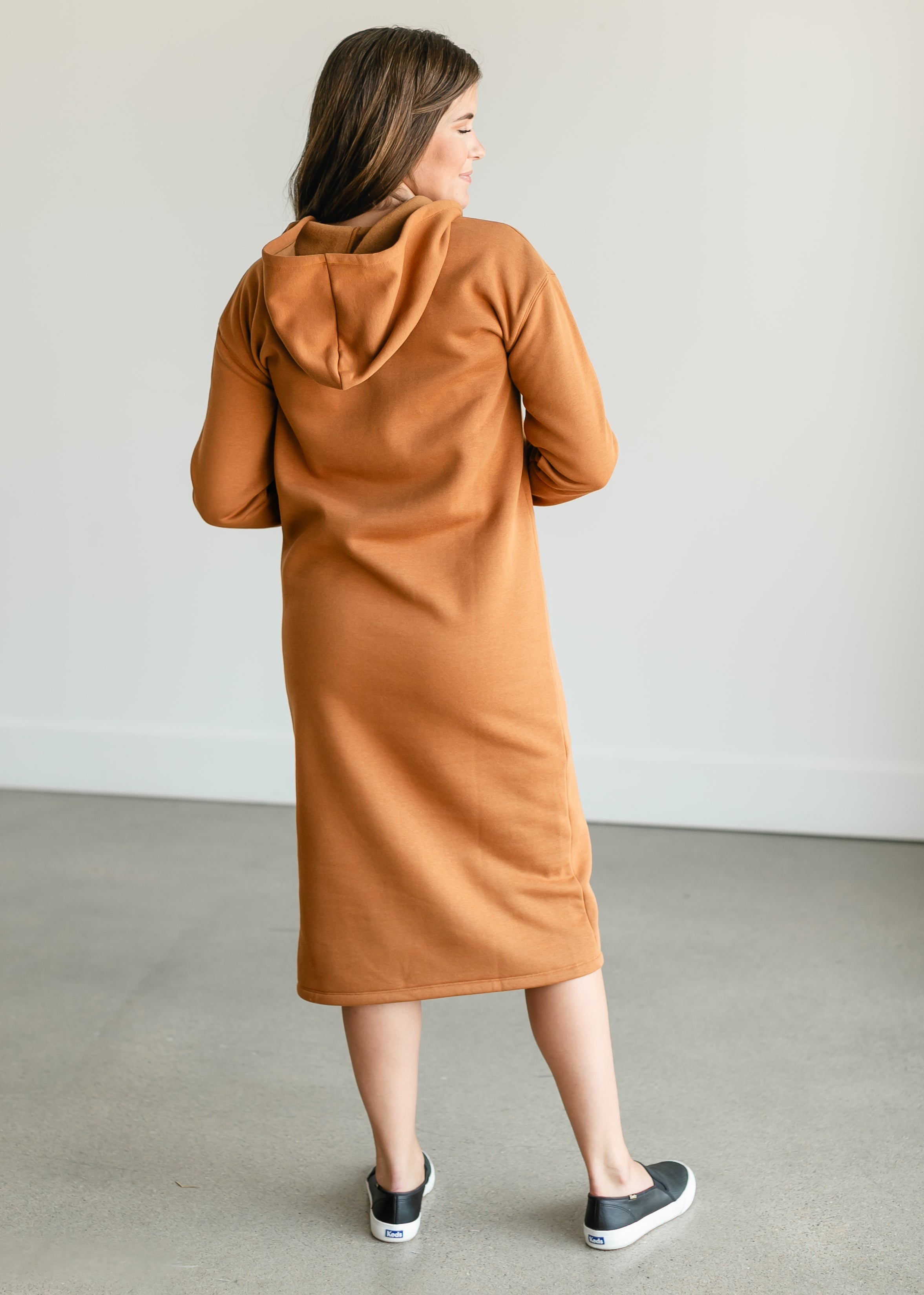 Olympia Zipper Sweatshirt Dress - FINAL SALE – Inherit Co.