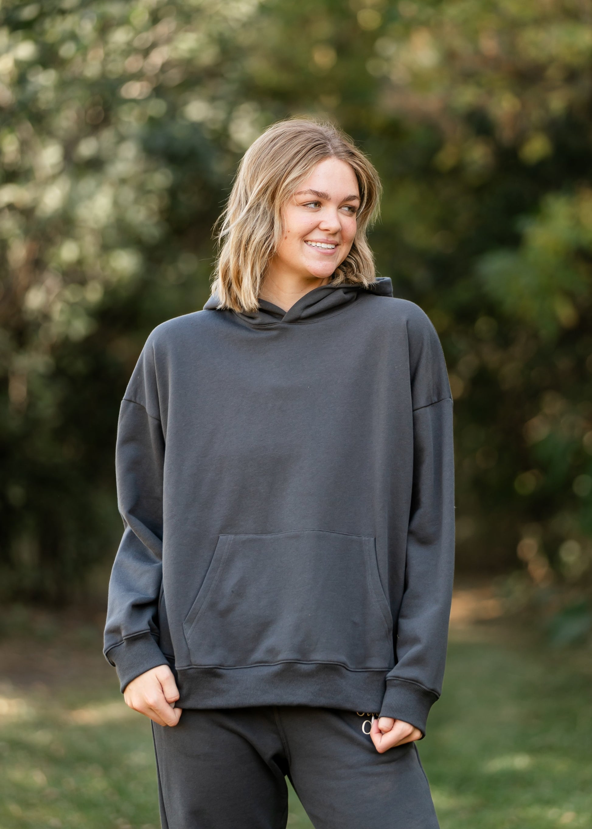 Out of Office Lounge Hoodie FF Tops