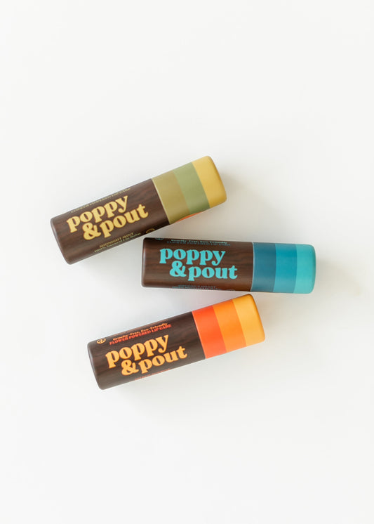 Poppy & Pout Retro Surf Lip Balm Gifts