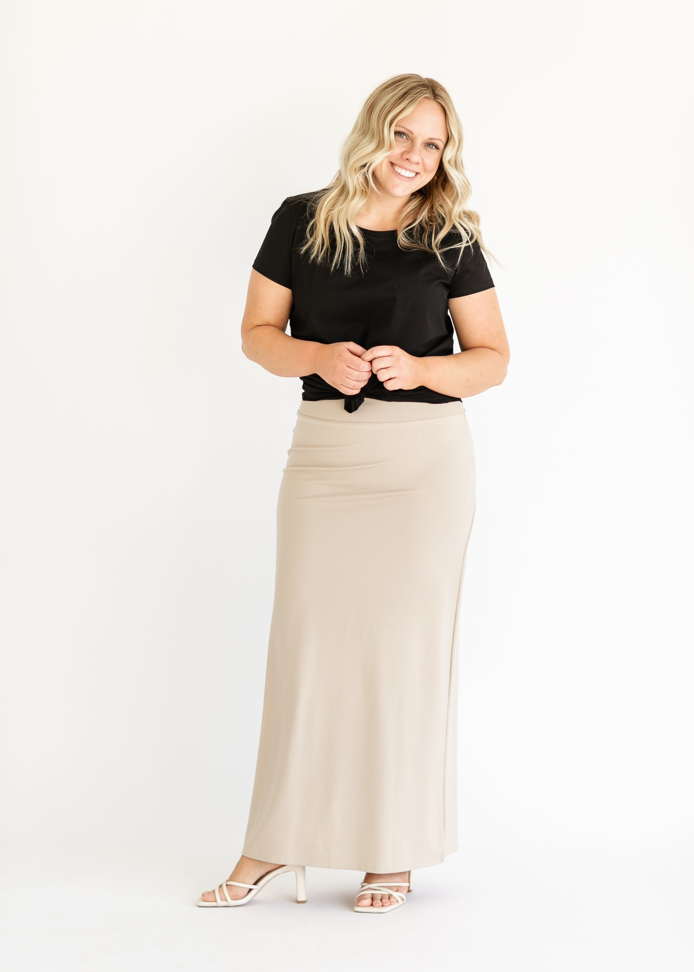 Quinn Knit Maxi Skirt – Inherit Co.