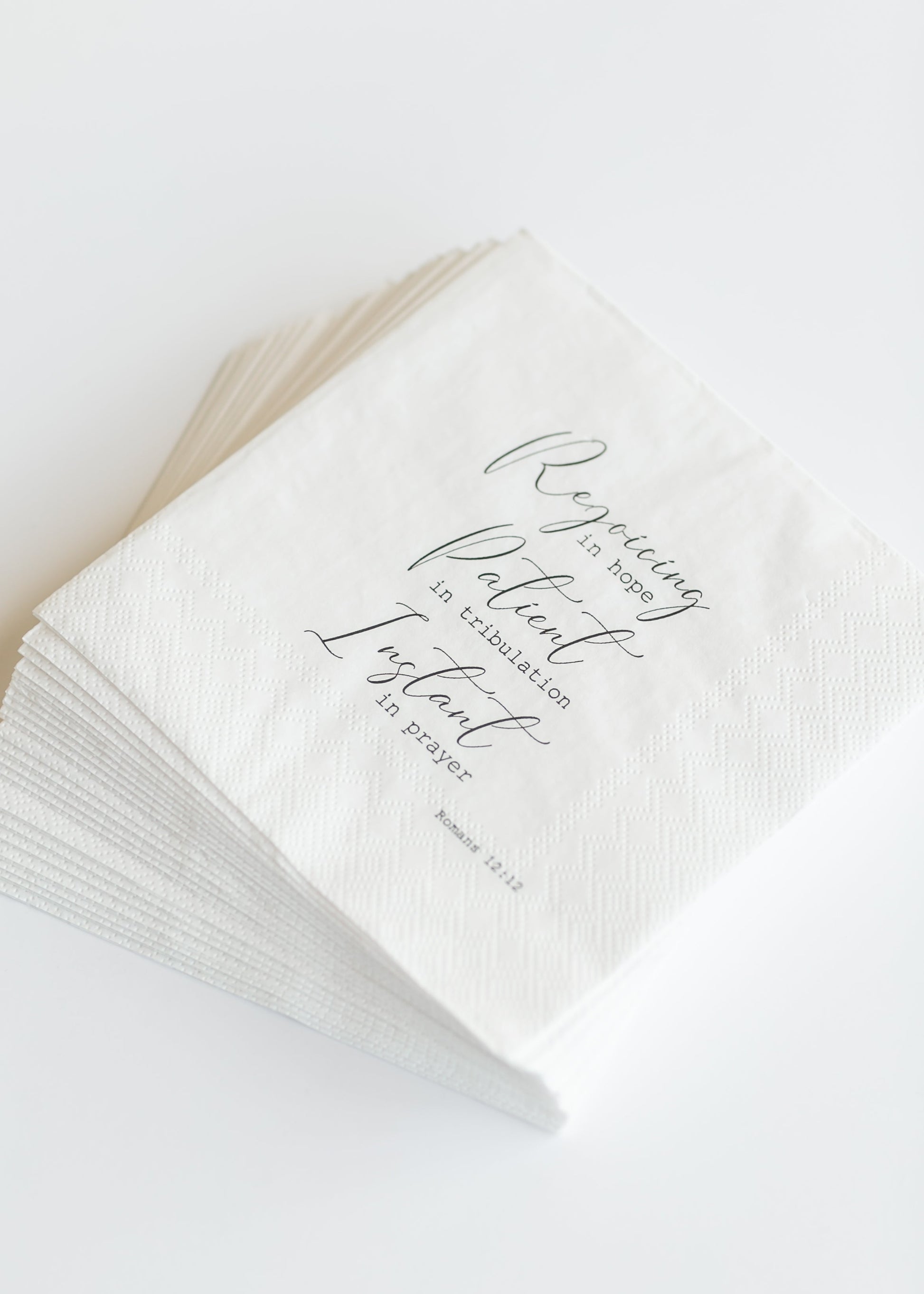 Rejoicing In Hope Paper Napkins FF Home + Lifestyle