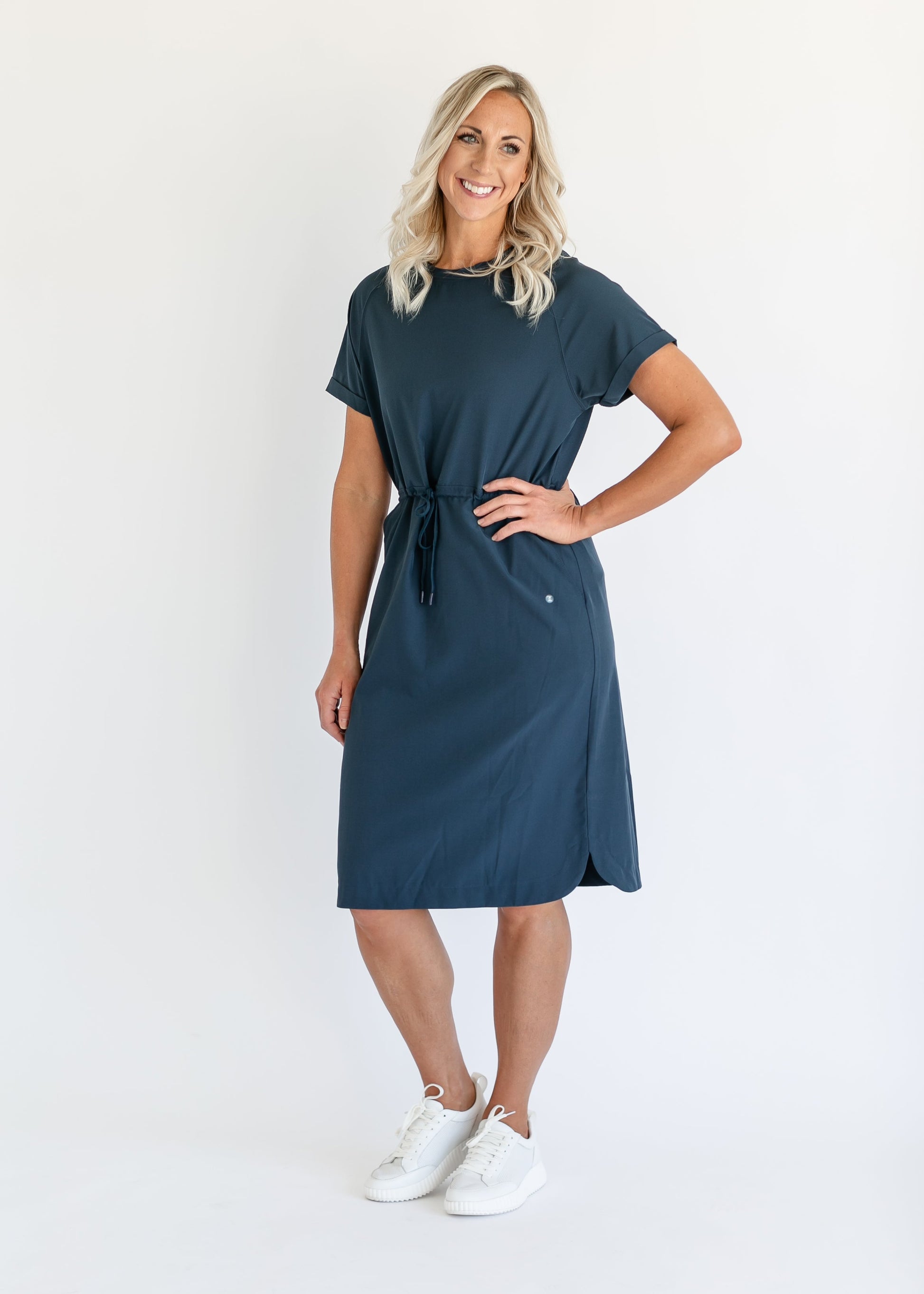 Rory Athletic Midi Dress IC Dresses Navy / XS