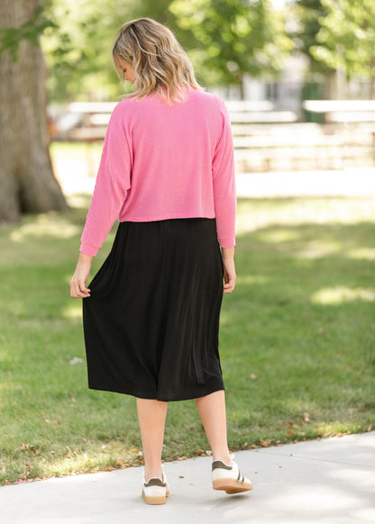 Stevie Stretch Waist Midi Skirt FF Skirts