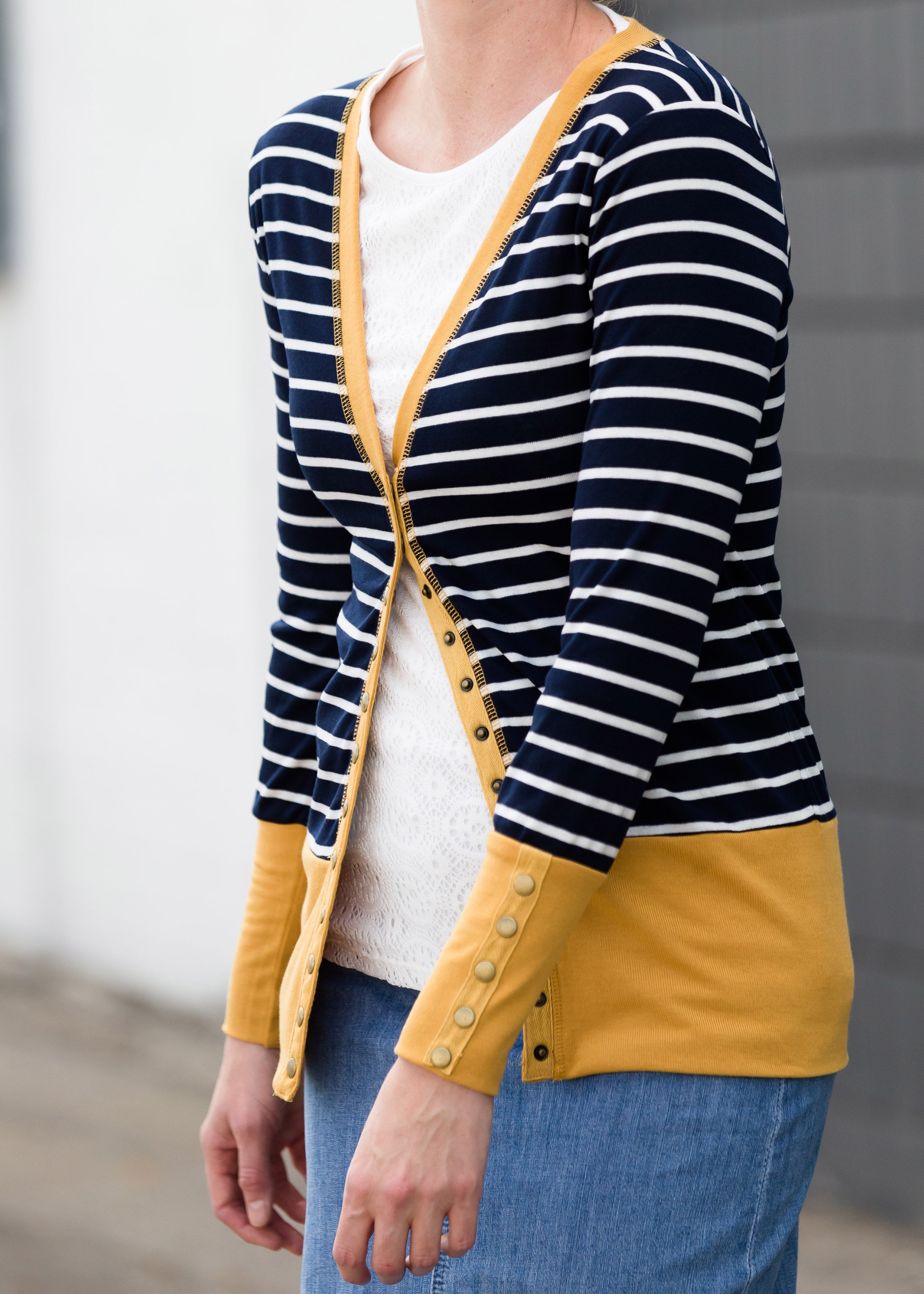 Hawthorne 2025 snap cardigan