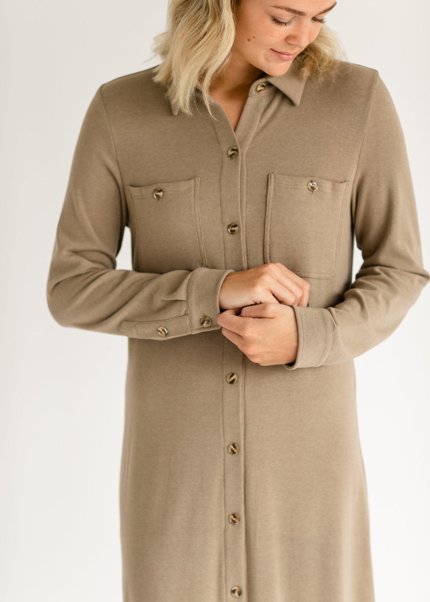 Teagan Ultra Soft Shirt Dress IC Dresses