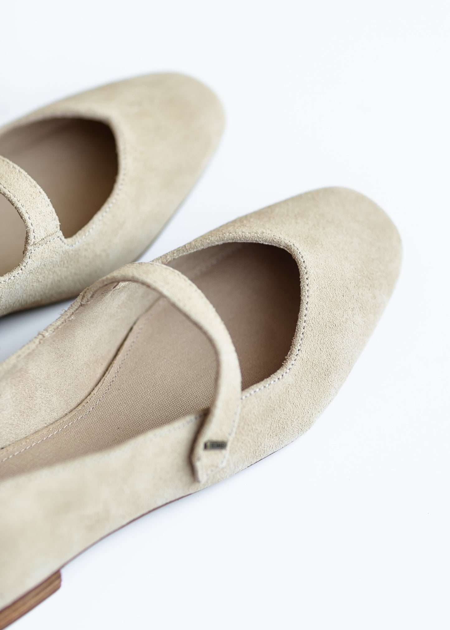 TOMS® Bianca Oat Suede Flats Shoes